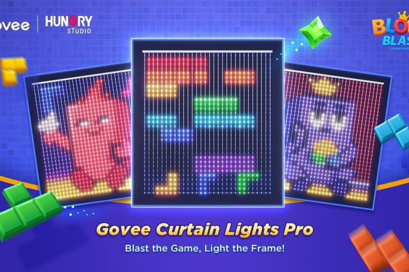 Block Blast! и Govee: Коллаборация с умным освещением для геймеров