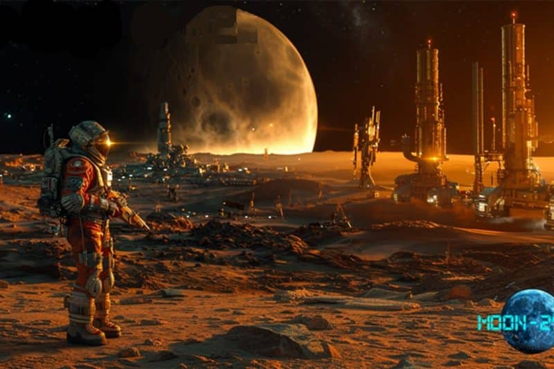 Moon 2999: Масштабная sci-fi RPG для Android и PC с кооперативом и строительством баз